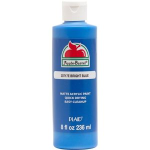 Acrylic Paint 8oz Apple Barrel Bright Blue